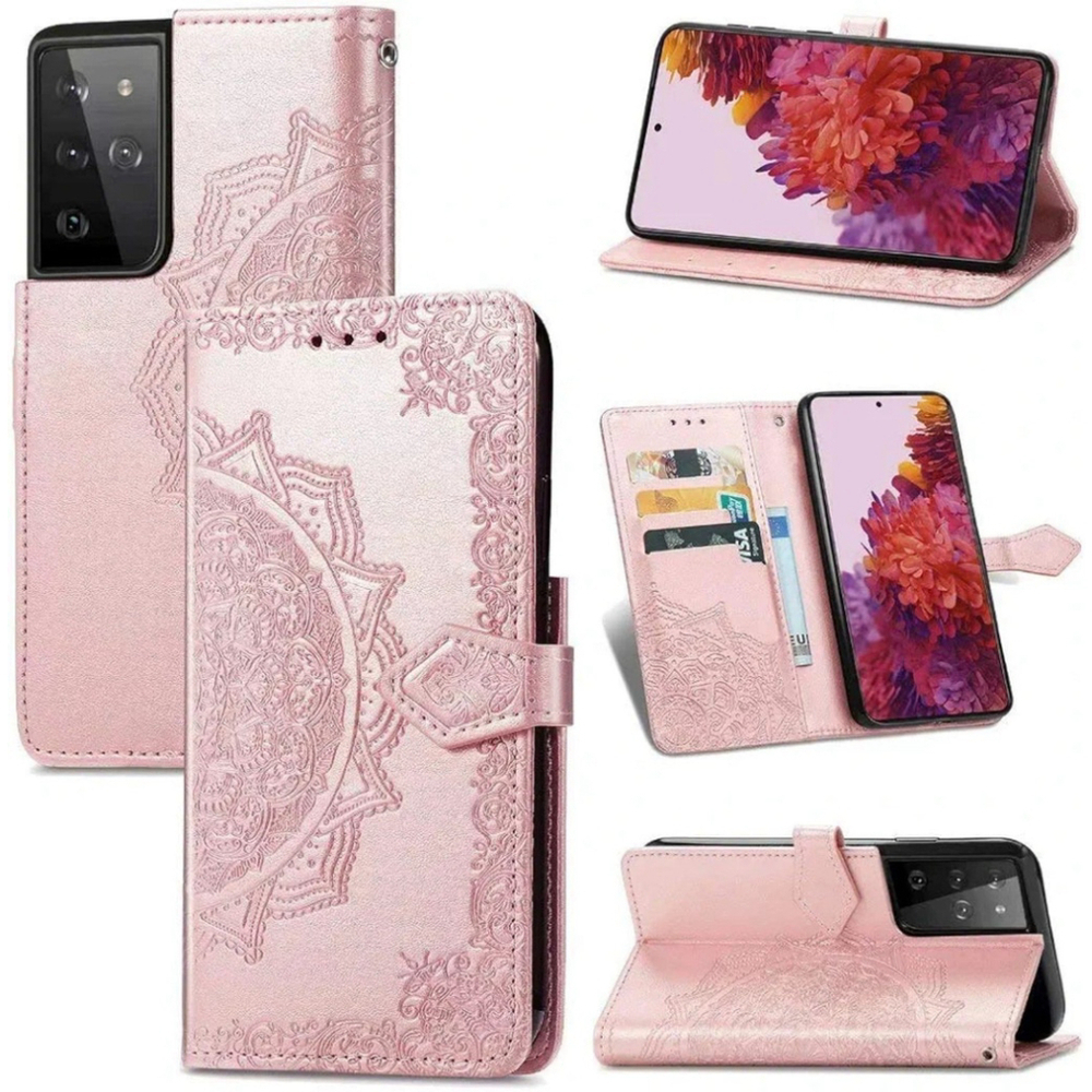 3-in-1 Phone Case In Pink For iPhone 15